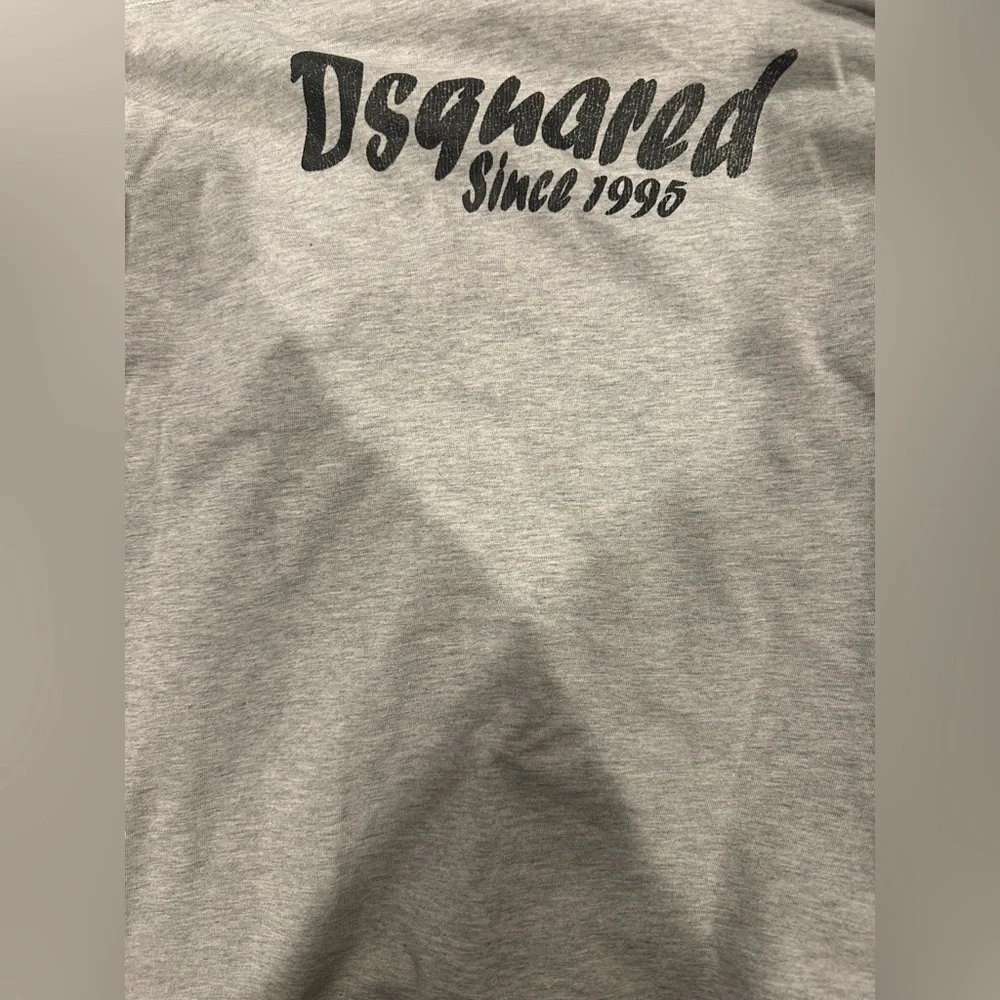 Gray dsquared2 Afrodeaniac Graphic T-Shirt - Picture 3 of 3